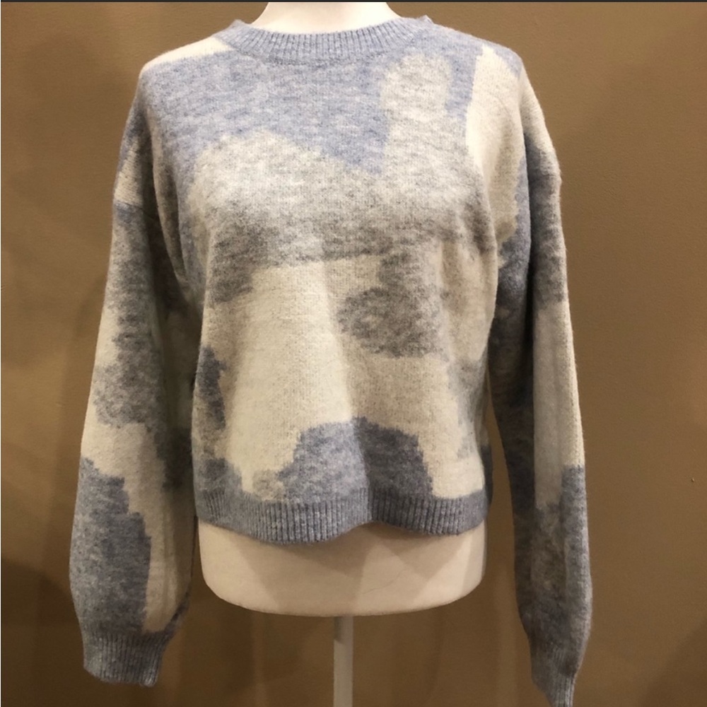 Debut Blue & Grey Sweater